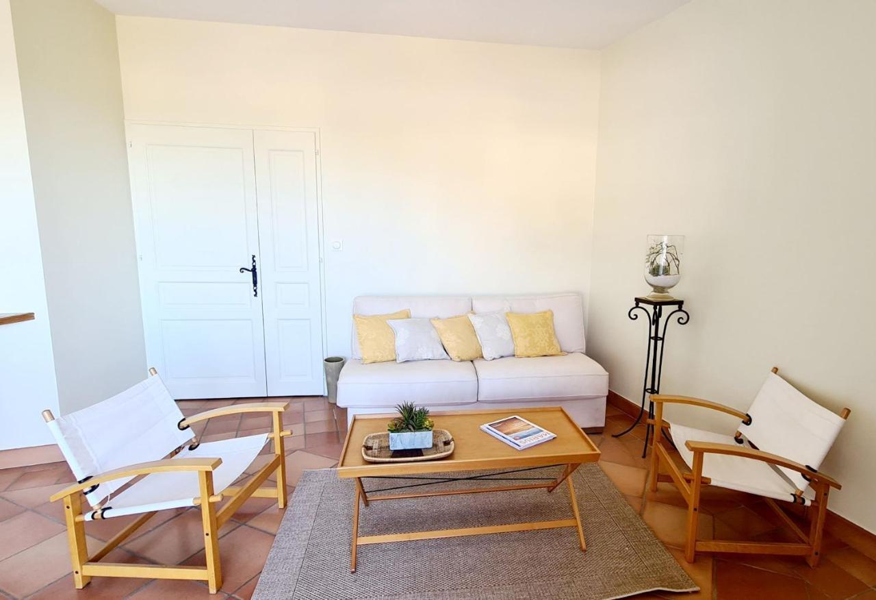 Hameau Des Amandiers Vue Mer - Piscine, Golf Et Tennis Prive Saint-Cyr-sur-Mer Exterior foto